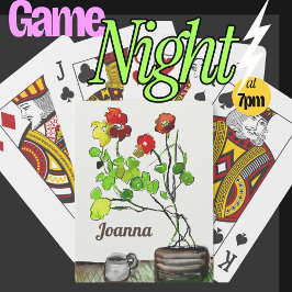 Jeu De Cartes . Nom personnalisé Jeux d'art classique