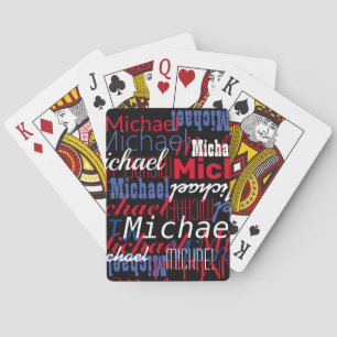 Jeu De Cartes Nom personnalisé personnalisé personnalisé