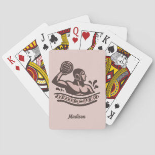 Jeu De Cartes Nom personnalisé Water Polo