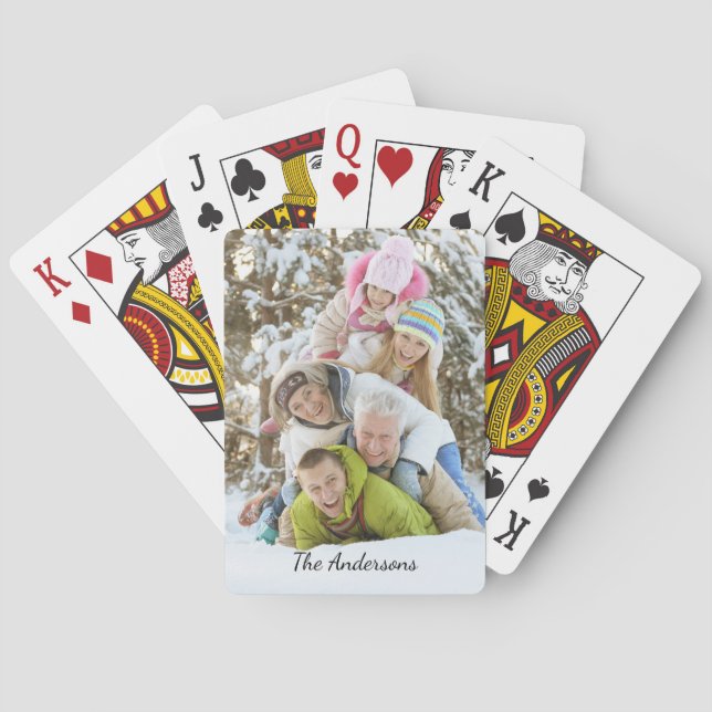 Jeu De Cartes Nom photo moderne (dos)