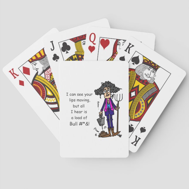 Jeu De Cartes Nombre de BS (dos)