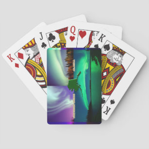 Jeu De Cartes Northern Lights of Alaska Collage