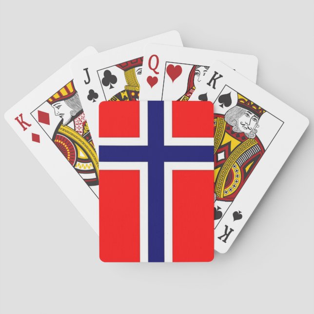 Jeu De Cartes Norwegian Pride (dos)