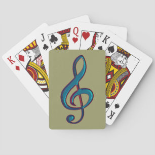 Jeu De Cartes note d'armoire musicale