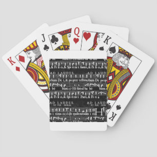 Jeu De Cartes note musicale grunge