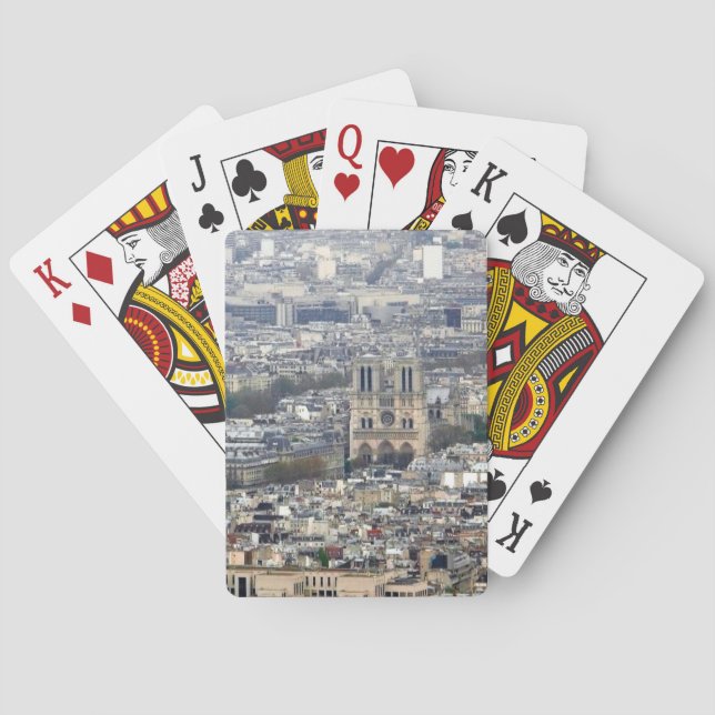 Jeu De Cartes Notre Dame Paris France (dos)