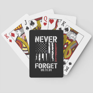 Jeu De Cartes N'oubliez jamais le 11 septembre 2001
