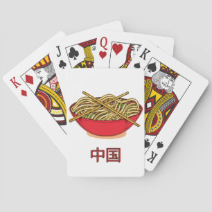Jeu De Cartes Nouilles en Chine