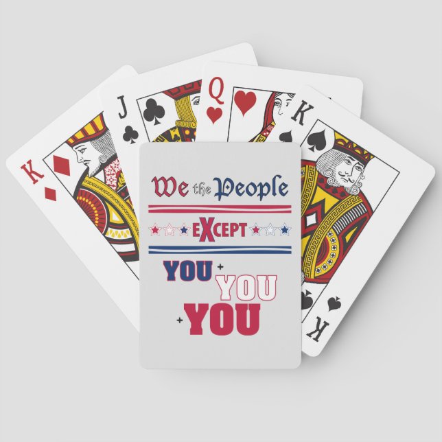 Jeu De Cartes Nous le peuple (dos)