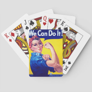 Jeu De Cartes Nous pouvons le faire Rosie le Riveter