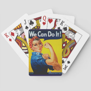 Jeu De Cartes Nous pouvons le faire Rosie le Riveter