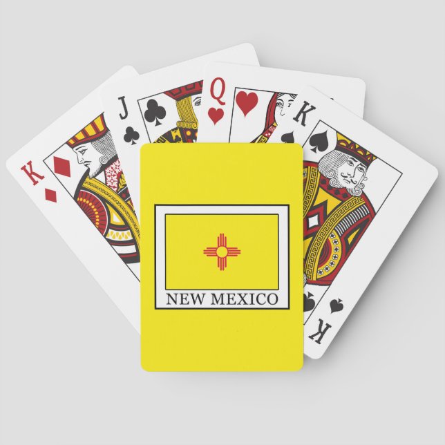 Jeu De Cartes Nouveau-Mexique (dos)