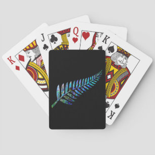 Jeu De Cartes NOUVELLE-ZÉLANDE Fougère KIWI simple PAUA