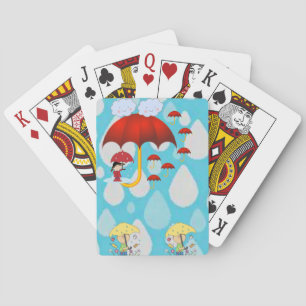 Jeu De Cartes Nuages Jouer Cartes Deck