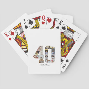Jeu De Cartes Numéro 40 - Collage photo