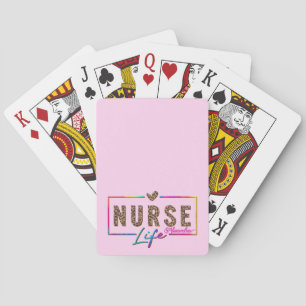 Jeu De Cartes "Nurse Life" en Elegant Rainbow Colors