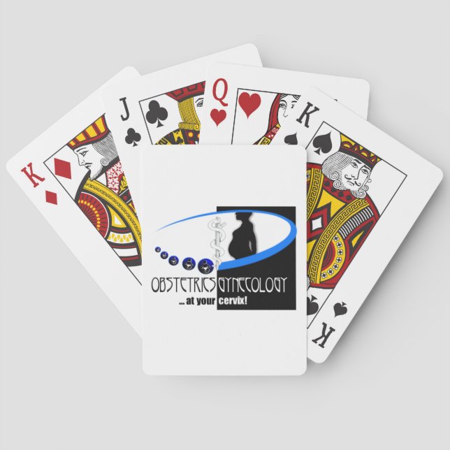 JEU DE CARTES OB / GYN AT YOUR CERVIX OBSTETRICIAN HUMOUR (dos)