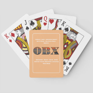 Jeu De Cartes OBX Gazebo Sunrise Texte Et Villes