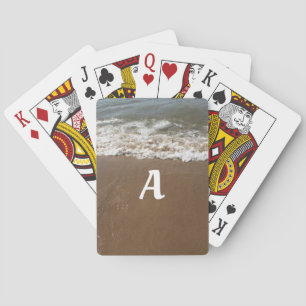 Jeu De Cartes Ocean Beach Monograms Premières vagues d'eau 2022
