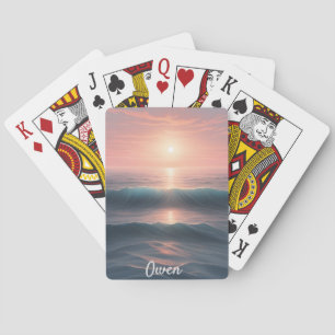 Jeu De Cartes Océan serène
