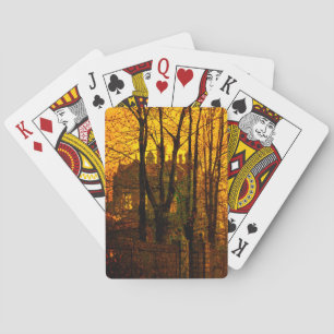 Jeu De Cartes October Afterglow de John Atkinson Grimshaw