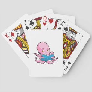 Jeu De Cartes Octopus à la lecture d'un livre