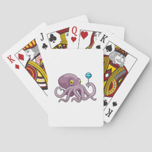 Jeu De Cartes Octopus avec Lollipop