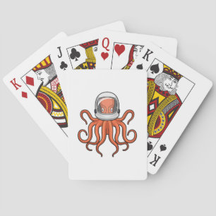 Jeu De Cartes Octopus en astronaute