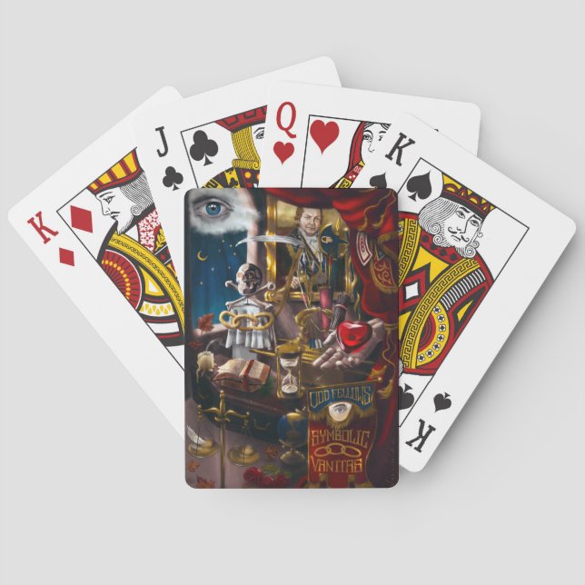 Jeu De Cartes Odd Fellows Symbolic Vanitas (dos)