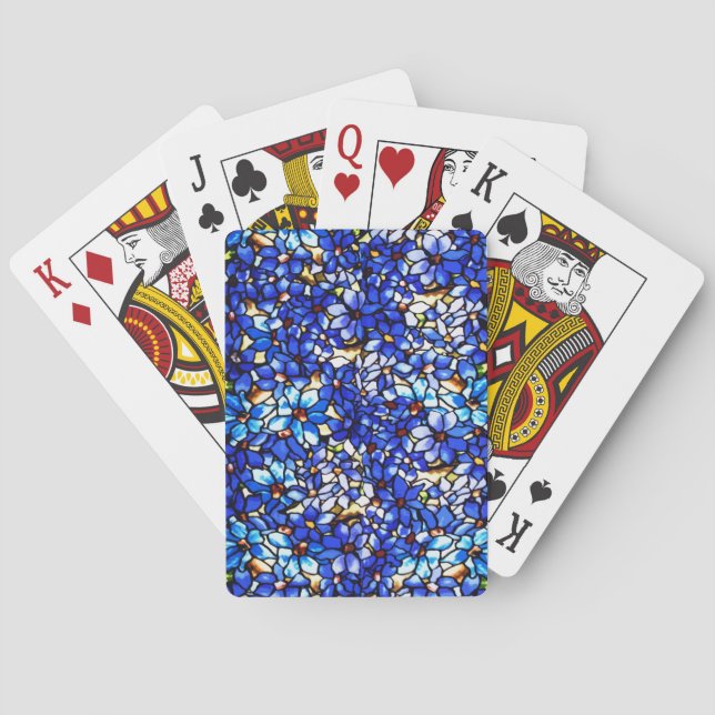 Jeu De Cartes Ode à Clématite Tiffany (dos)