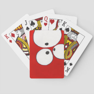 Jeu De Cartes Oeil aux yeux, Rouge, Jouer aux cartes