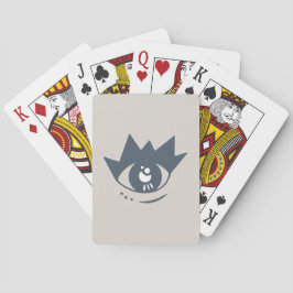 Jeu De Cartes Oeil gris esthétique