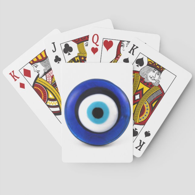 Jeu De Cartes oeil mauvais (dos)