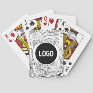 Jeu De Cartes Oeuvre d'origine moderne et logo