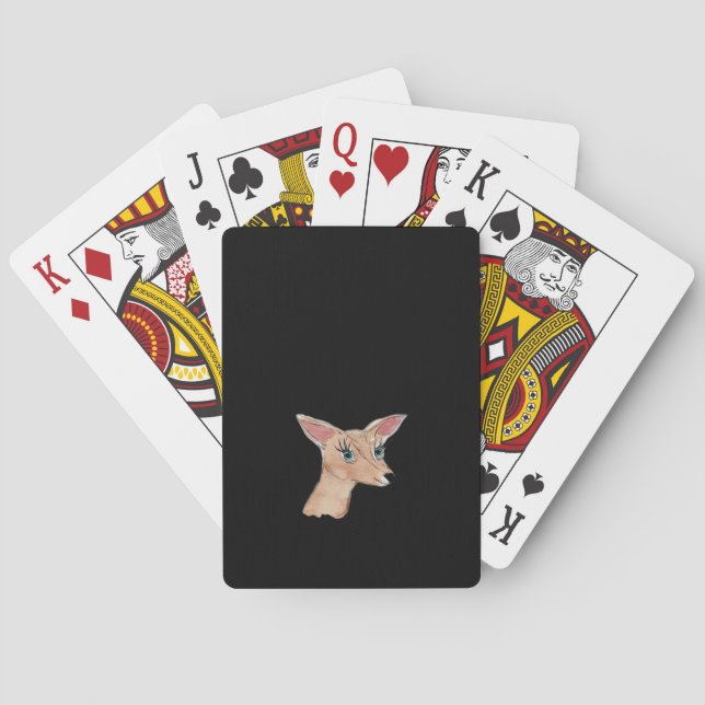 Jeu De Cartes Oh Cerf Moderne Propre   (dos)