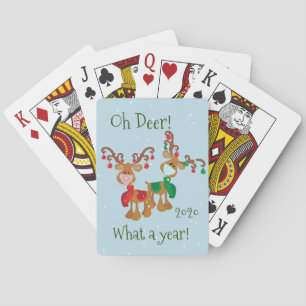 Jeu De Cartes Oh cerf quelle année Noël pandémie 2020