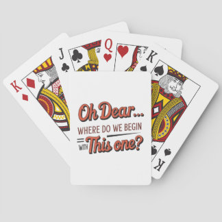 Jeu De Cartes Oh, Cher... Cartes