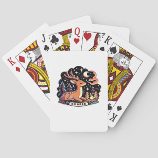 Jeu De Cartes Oh Deer Contemporary Graphic Vibe 