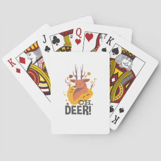 Jeu De Cartes Oh Deer Contemporary Minimal Look