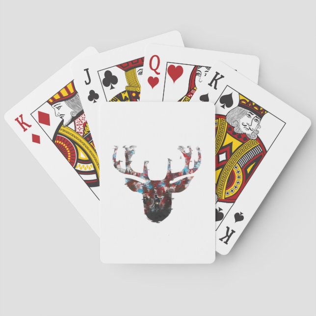 Jeu De Cartes Oh Deer Minimal Style  (dos)
