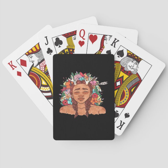 Jeu De Cartes Oh Deer Modern Aesthetic  (dos)