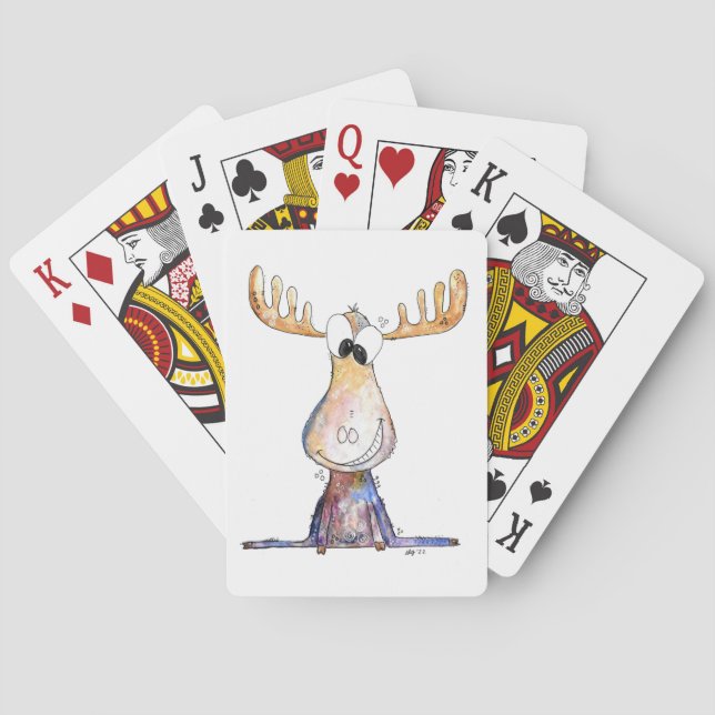 Jeu De Cartes Oie blanche mignonne (dos)
