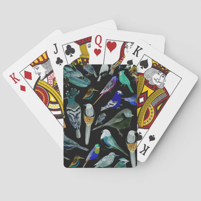 Jeu De Cartes Oiseaux d'Amérique - animaux de compagnie et oisea (dos)