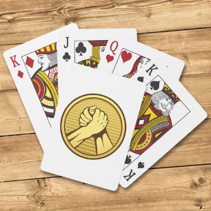 Jeu De Cartes Or de bras de fer
