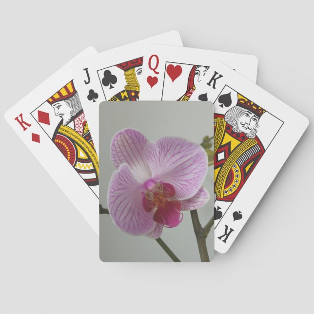 Jeu De Cartes Orchidée (dos)