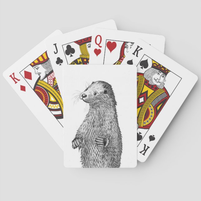 Jeu De Cartes Otter (dos)