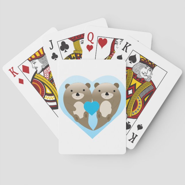Jeu De Cartes Otter Love (dos)
