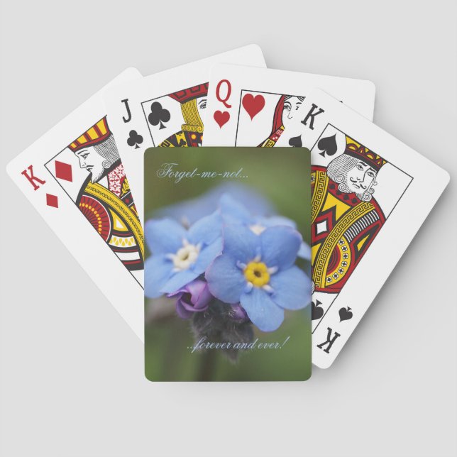 Jeu De Cartes Oublie-moi-pas pour toujours et jamais ! (dos)