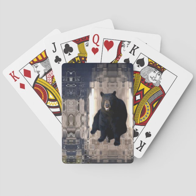 Jeu De Cartes Ours 1- Ice cube Mosaic Design (dos)