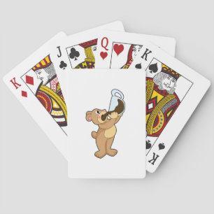Jeu De Cartes Ours avec café Coupe